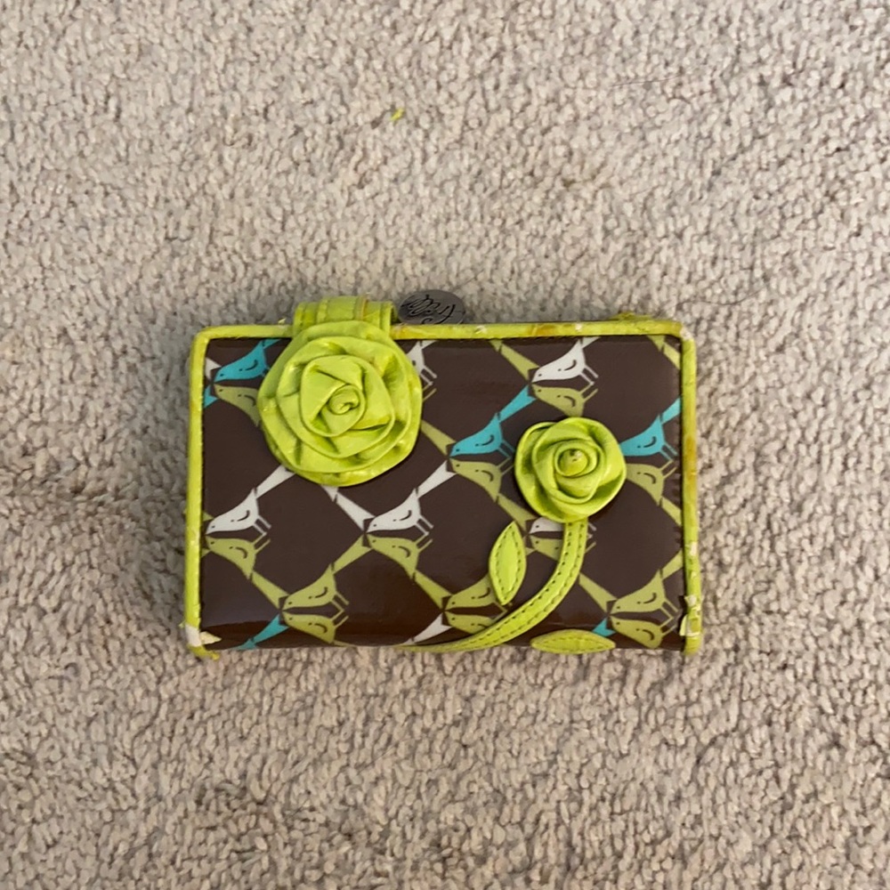 Vera Bradley Frill Wallet...Put a bird on it!